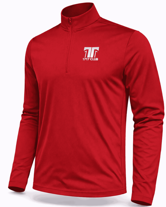 Lightweight 1/4 Zip - Red