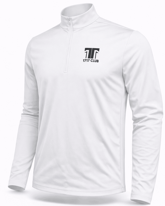 Lightweight 1/4 Zip - White