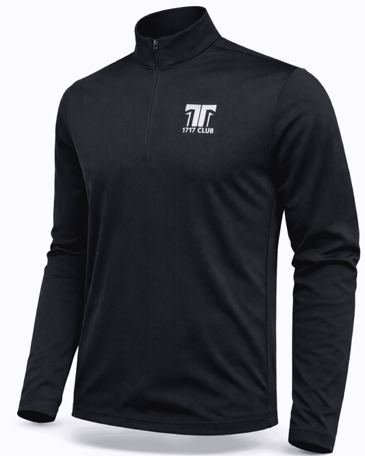 Lightweight 1/4 Zip - Black