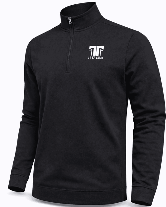 Heavyweight 1/4 Zip - Black