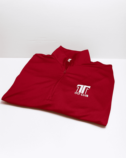 Lightweight 1/4 Zip - Red