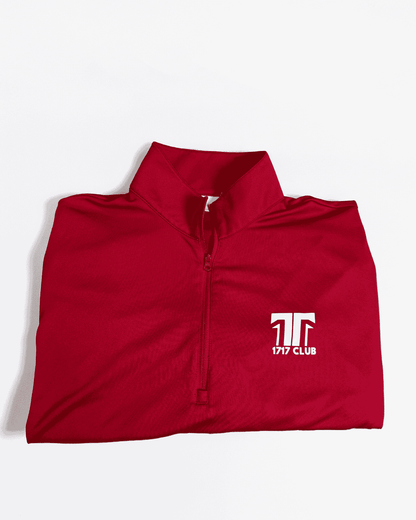 Lightweight 1/4 Zip - Red